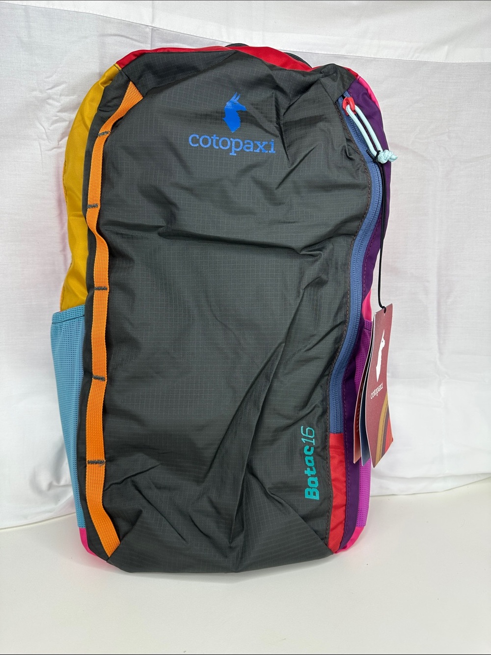 Cotopaxi Batac Del Día 16L Backpack One-of-a-Kind Multicolor Lightweight Daypack